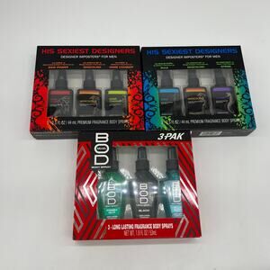 Bundle of 3 Box Man's Body Spray Gift Set